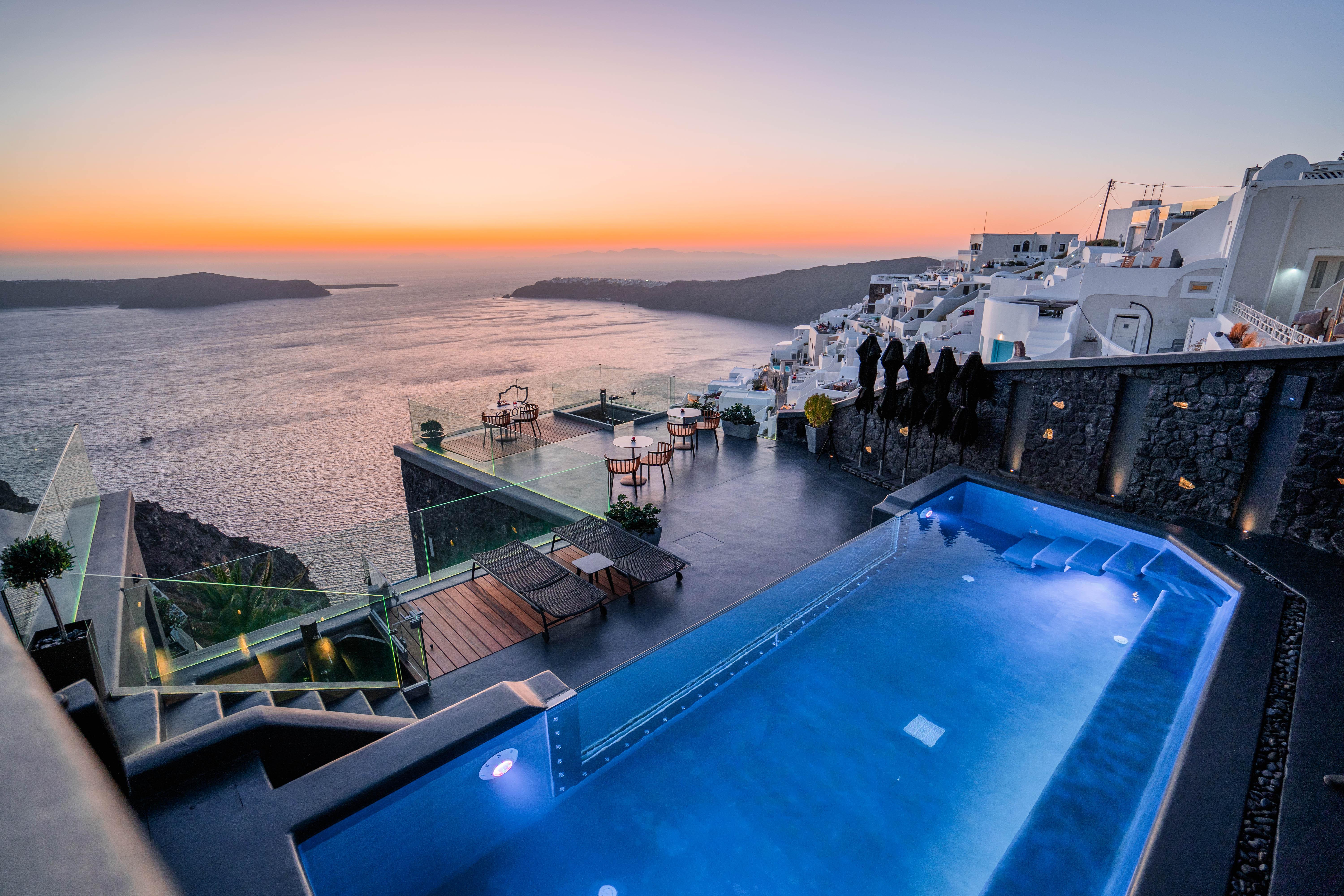 Hotel Kivotos Santorini à Imerovígli Extérieur photo
