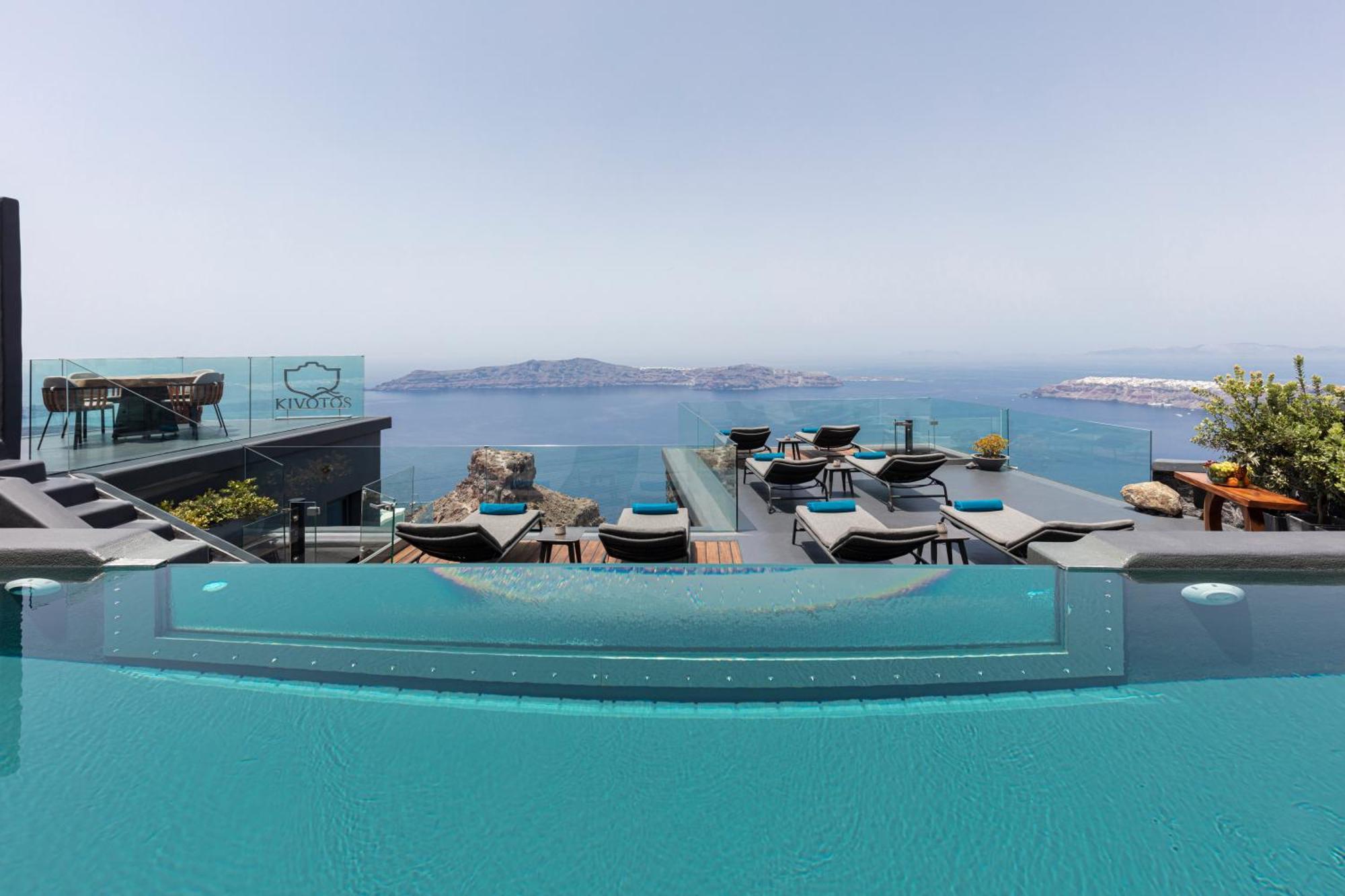 Hotel Kivotos Santorini à Imerovígli Extérieur photo